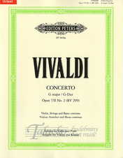 Concerto in G Op.7 Book 2 No.2, RV 299